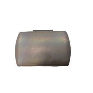 Nordstrom Hard Shell Evening Clutch w/ Silver Chain | Formal Minaudière